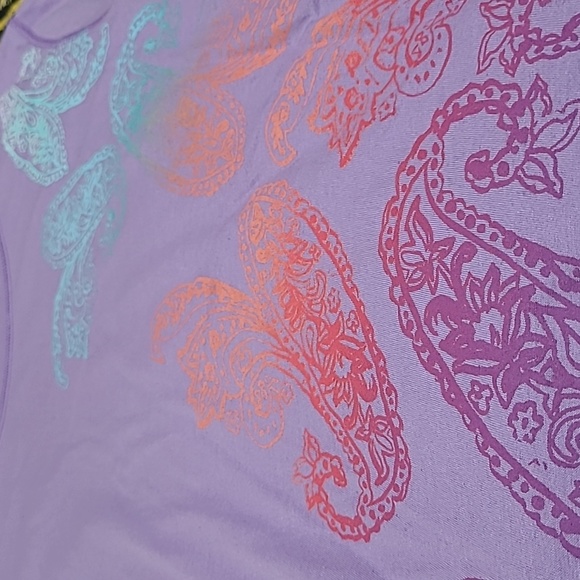 Tek Gear- SS tee Rainbow Paisley - Picture 4 of 9